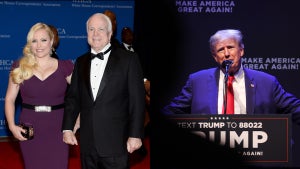Meghan McCain and John McCain, Donald Trump