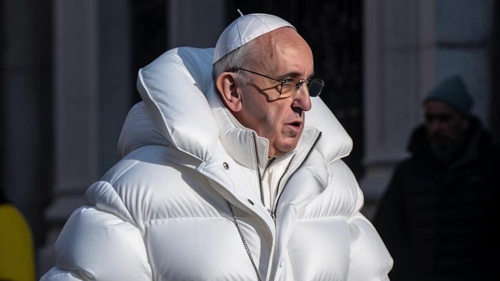 AI image of Pope Francis