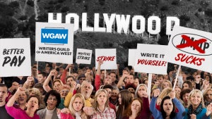 WGA on strike