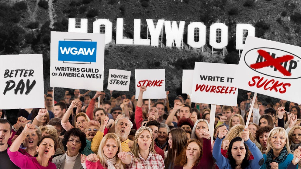 WGA on strike
