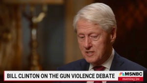 Bill Clinton Interviews With Joe Scarborough on MSNBC