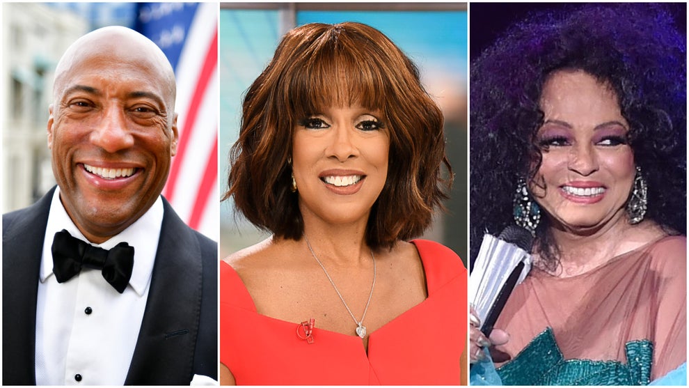 Byron Allen Gayle King Diana Ross