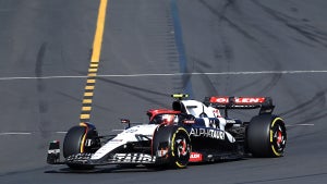 Yuki Tsunoda of Japan driving the (22) Scuderia AlphaTauri AT04 on track during the F1 Grand Prix of Australia at Albert Park Grand Prix Circuit on April 02, 2023 in Melbourne, Australia