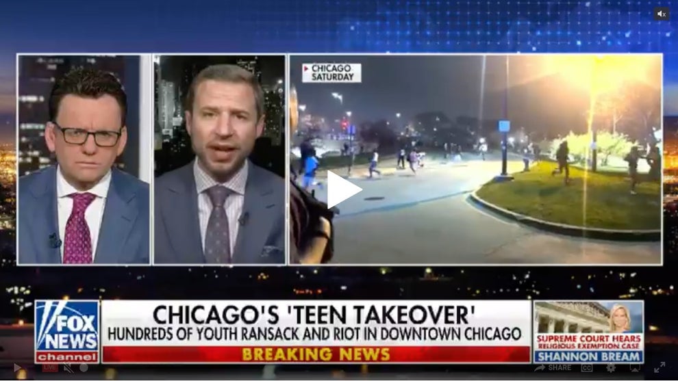 Fox News Discussing Crime Instead of Dominion Settlement