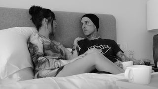 Kourtney Kardashian and Travis Barker Take Us Inside Their Prolific Nuptials in Trailer for Hulu Doc (Video)