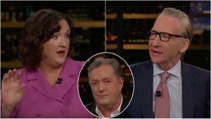 Katie Porter Piers Morgan Bill Maher