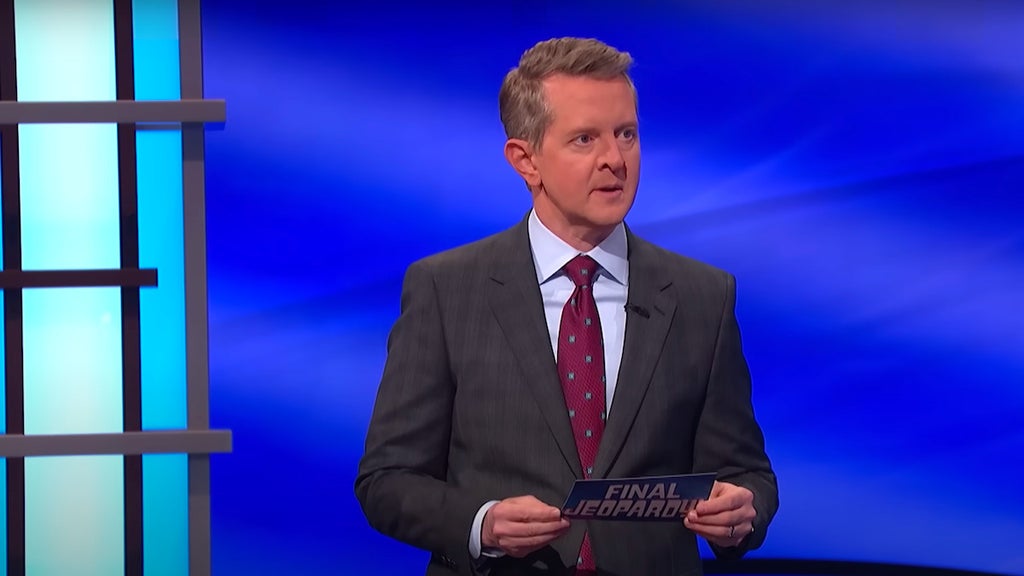 Ken Jennings on Jeopardy April 2023 (NBC)