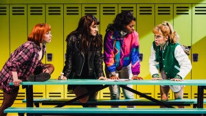Lauren Marcus, Molly Hager, Latoya Edwards, and Alyse Alan Louis in WHITE GIRL IN DANGER
