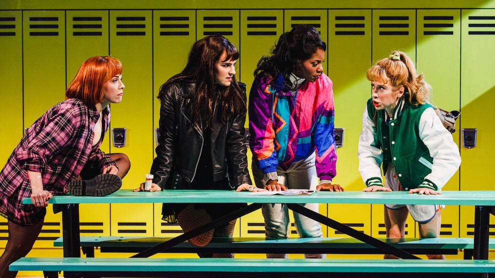 Lauren Marcus, Molly Hager, Latoya Edwards, and Alyse Alan Louis in WHITE GIRL IN DANGER