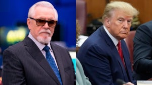 Logan Roy and Donald Trump