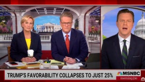 Morning Joe on Trump favorability rating from ABC News polling (MSNBC)