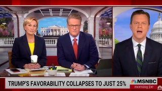 ‘Morning Joe’ Says Trump’s 25% Favorability Polling Practically Makes Him a ‘Fringe’ Candidate: ‘Just a Terrible Number’ (Video)