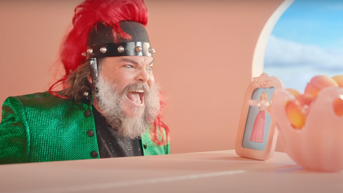 The Super Mario Bros. Movie - Official Peaches Music Video (2023) Jack  Black 