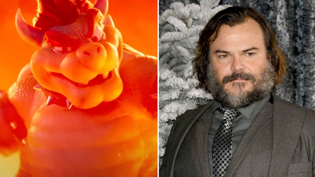 Jack Black voices Bowser in "Super Mario Bros." (2023)
