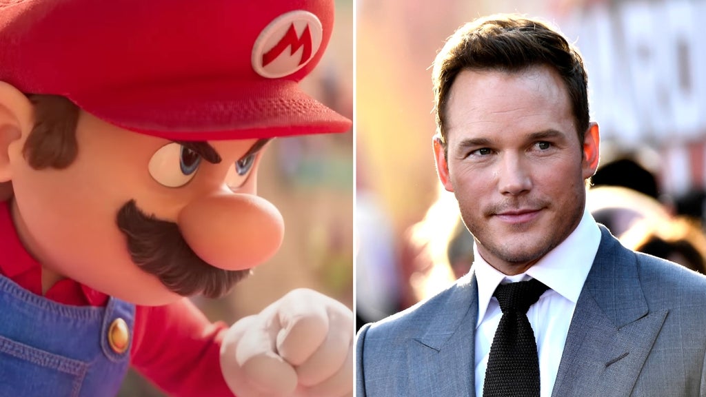Chris Pratt voices Mario in "Super Mario Bros." (2023)
