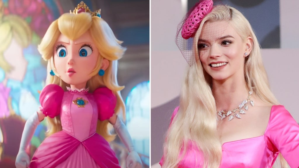 Anya Taylor-Joy voices Princess Peach in "Super Mario Bros/" (2023)