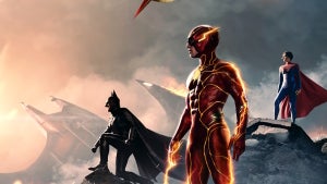 The Flash Ezra Miller Michael Keaton Batman Sahsa Calle Supergirl