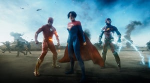 The Flash Ezra Miller Sasha Calle Supergirl