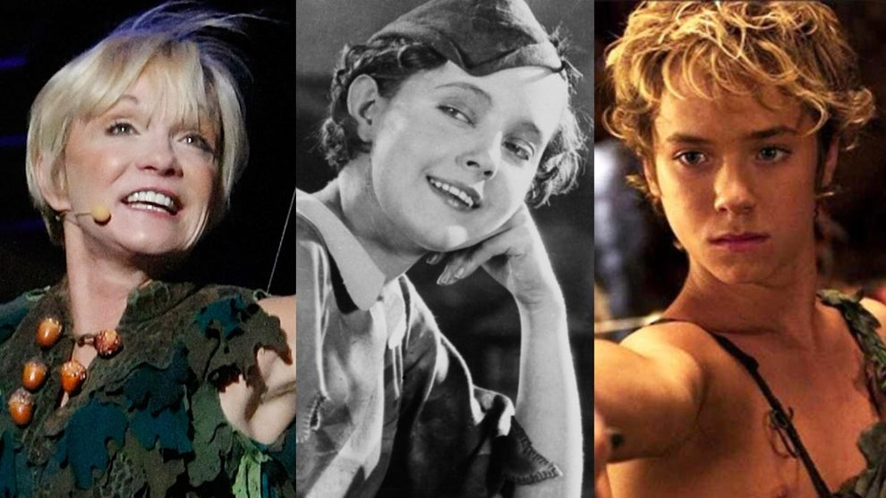 Cathy Rigby, Betty Bronson and Jeremy Sumpter (Getty Images, and Universal Pictures)
