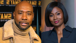 Morris Chestnut (Getty Images), Emayatzy Corinealdi on Reasonable Doubt (Hulu/Onyx Collective)