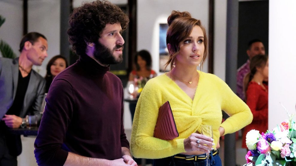 Dave and Ally in "Dave" (FX)