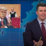 ‘SNL’ Questions Fairness of Trump Trial: Even Courtroom Sketch Artist ‘Drew Him Like the Mud Monster From Scooby-Doo’ (Video)
