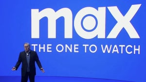 Warner Bros. Discovery CEO David Zaslav speaks at the launch of the company's Max streaming service on Wednesday, April 12, 2023.