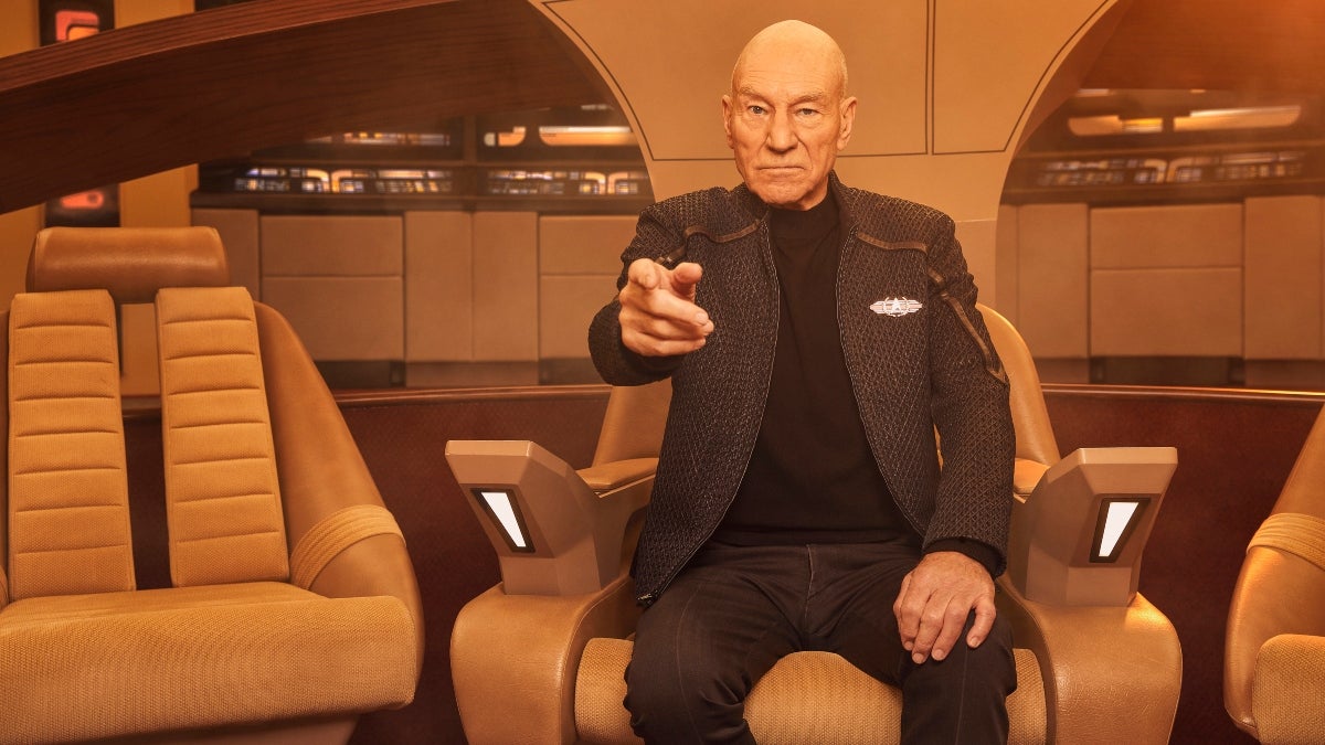 Patrick Stewart as Picard in Star Trek: Picard on Paramount+.
