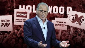 Warner Bros. Discovery CEO David Zaslav will face more questions about the WGA strike Friday in the company's first-quarter earnings call.