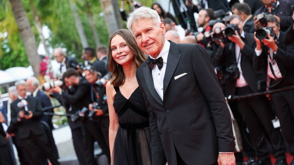 Cannes 2023 Dial of Destiny Calista Flockhart Harrison Ford