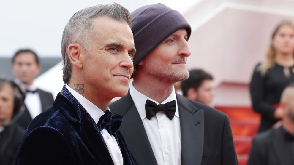 Cannes 2023 Robbie Williams and Michael Gracey