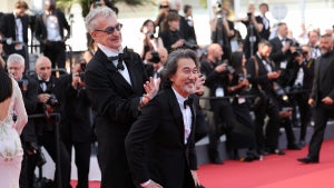 Cannes 2023 Wim Wenders and Kōji Yakusho