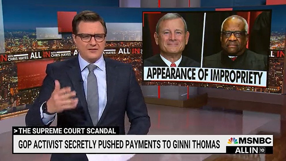 Chris Hayes Discusses Clarence Thomas