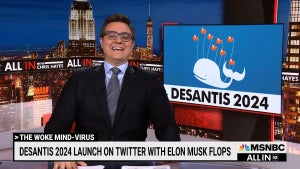 Chris Hayes Mocks Elon Musk and Ron DeSantis Twitter Event