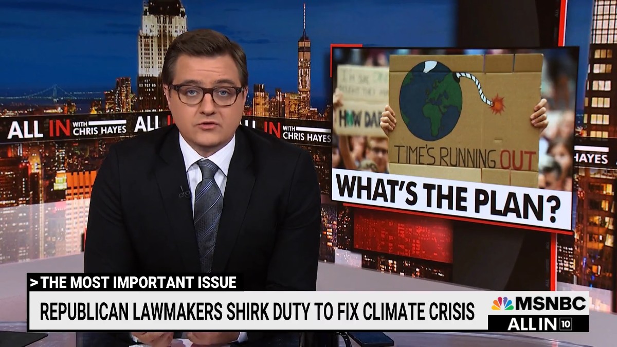 Chris Hayes on Debt Ceiling fight and GOP Climate deniers
