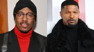 Nick Cannon and Jamie Foxx