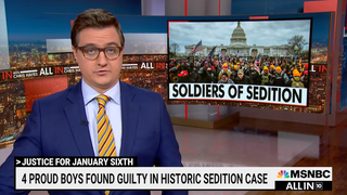 Chris Hayes Says Trump Is Running for President to ‘Finish the Job He Started on Jan. 6th’ (Video)