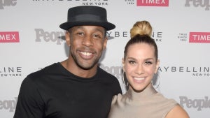 Dancers Stephen Twitch Boss (L) and Allison Holker attend PEOPLE's Ones To Watch Event on September 16, 2015 in West Hollywood, California.
