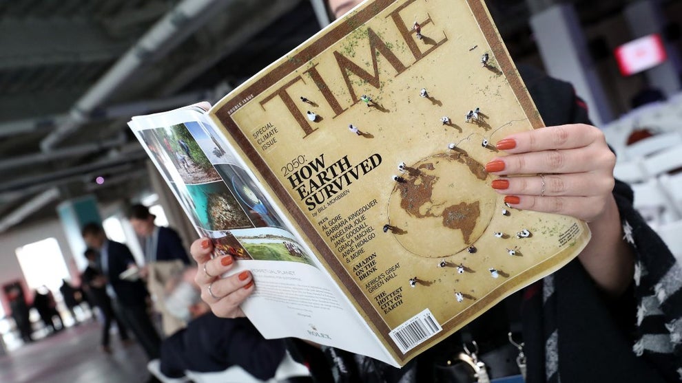 Time Magazine Cover Photo by Getty
