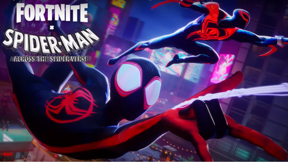 "Across the Spider-Verse" x "Fortnite"
