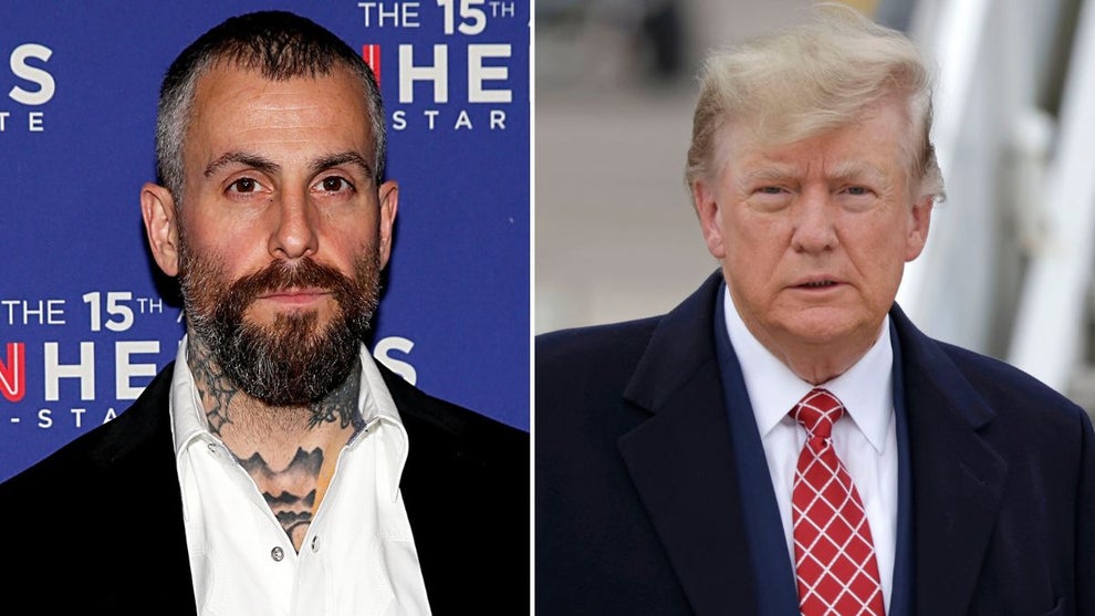 Michael Fanone and Donald Trump (Getty Images)