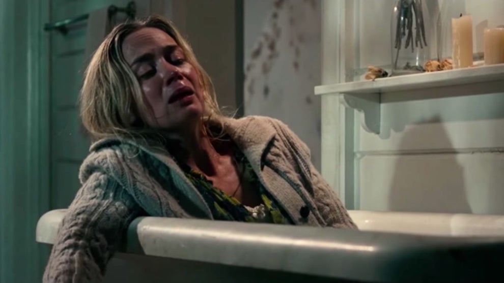 Emily Blunt as Evelyn Abbott in “A Quiet Place” (Credit: Paramount Pictures)