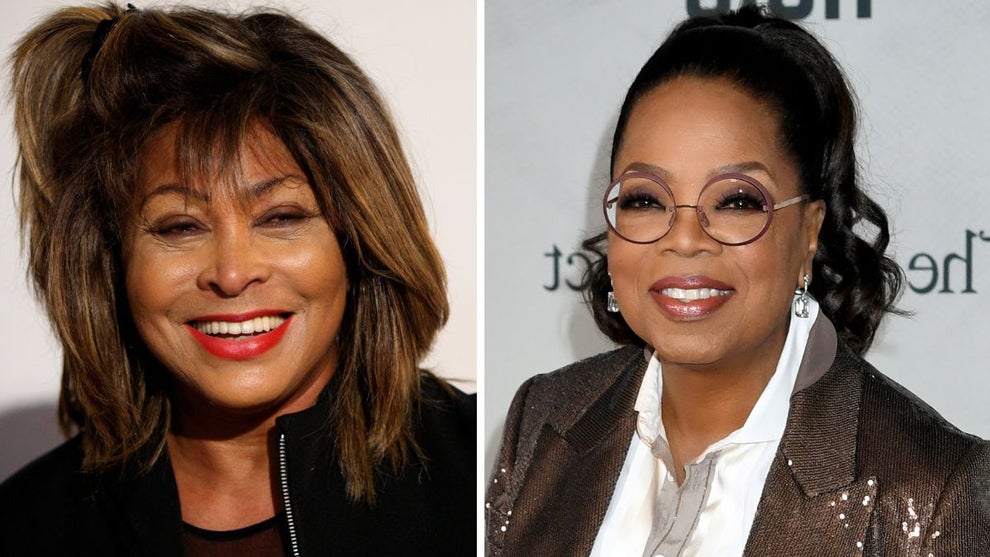 Tina Turner and Oprah Winfrey (Photo credit: Getty Images)