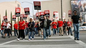 Writers Strike WGA