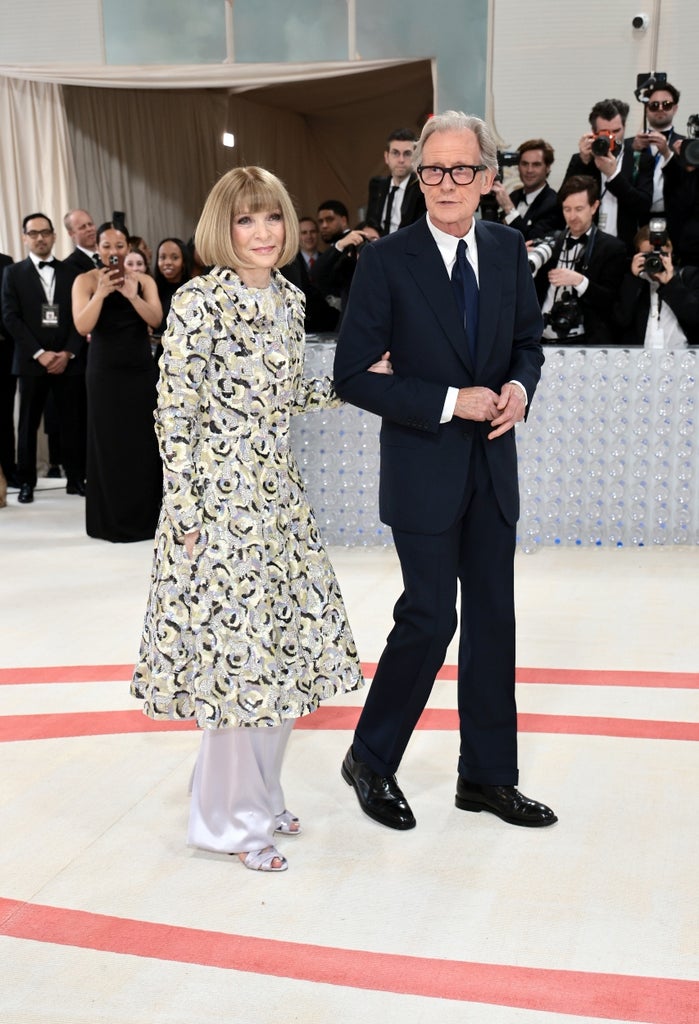anna wintour bill nighy 2023 met gala
