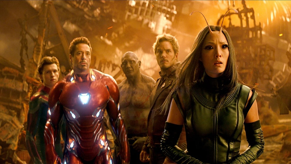 The cast of Avengers Infinity War.