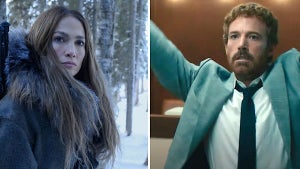 Ben Affleck in "Air" and Jennifer Lopez in "The Mother"