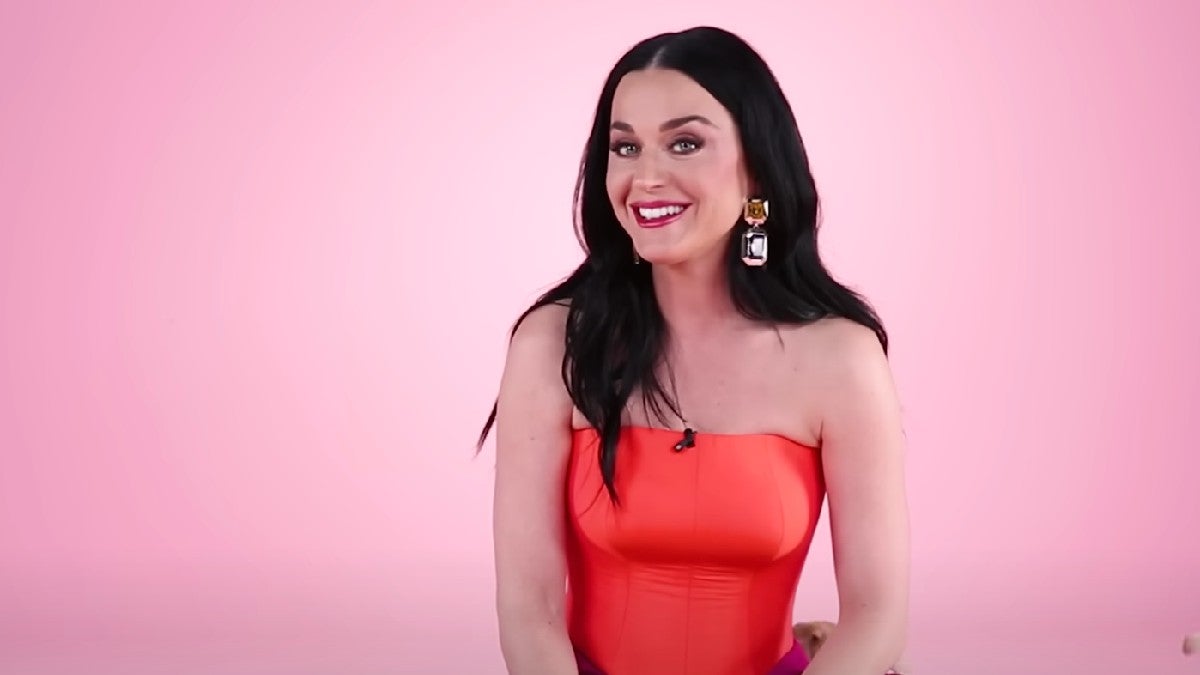 katy perry red carpet dress