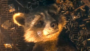 Rocket Raccoon from "Guardians of the Galaxy Vol. 3"