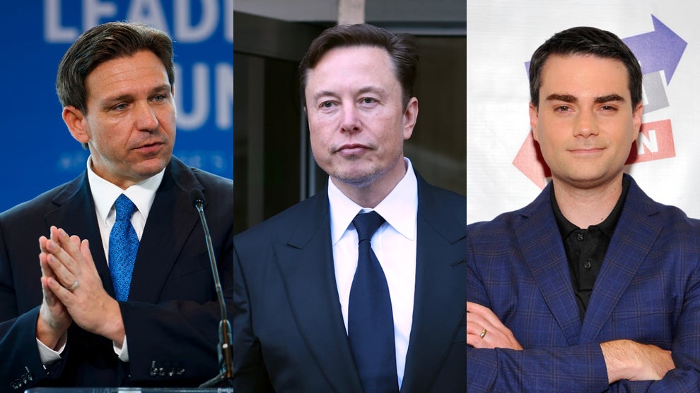ron desantis elon musk ben shapiro